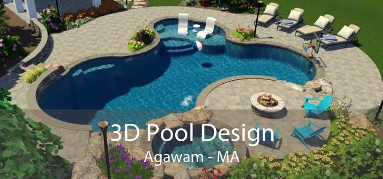 3D Pool Design Agawam - MA