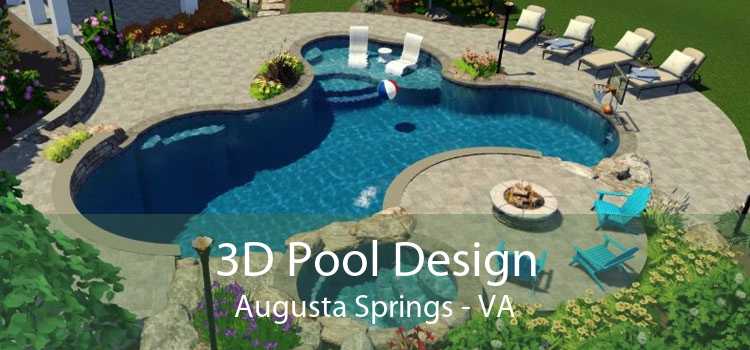 3D Pool Design Augusta Springs - VA