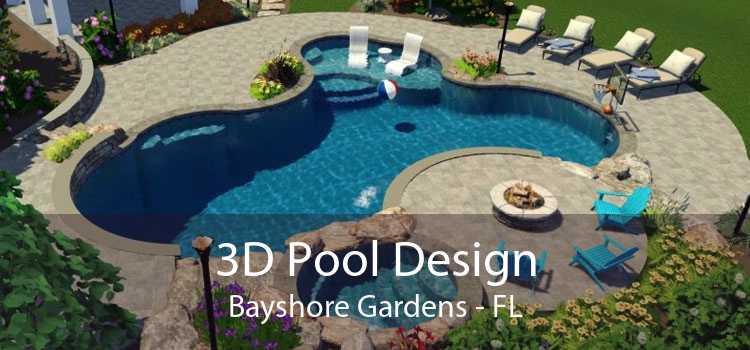 3D Pool Design Bayshore Gardens - FL