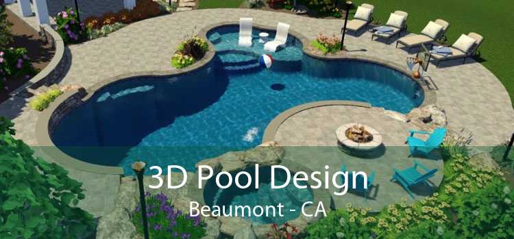 3D Pool Design Beaumont - CA