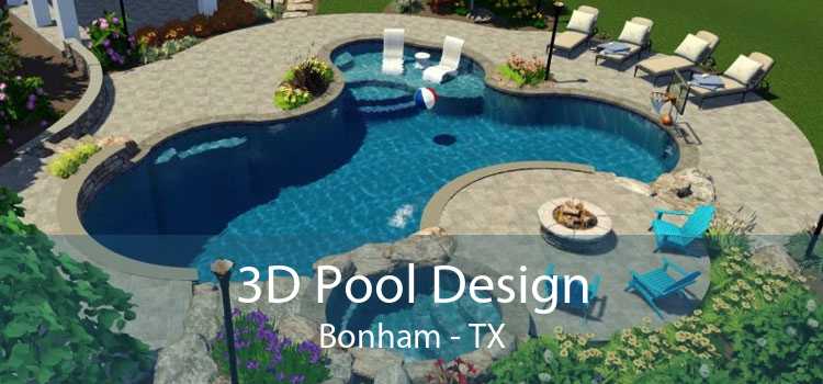 3D Pool Design Bonham - TX