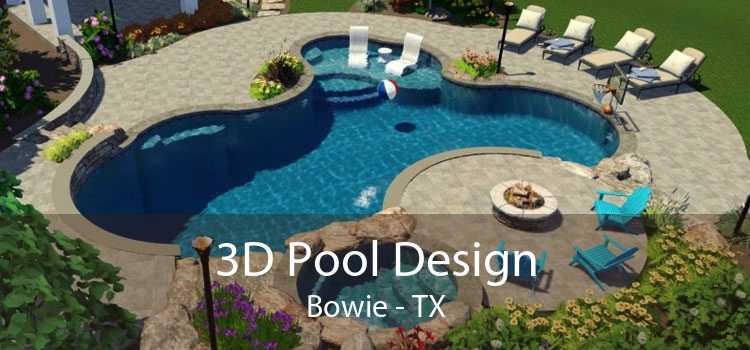 3D Pool Design Bowie - TX