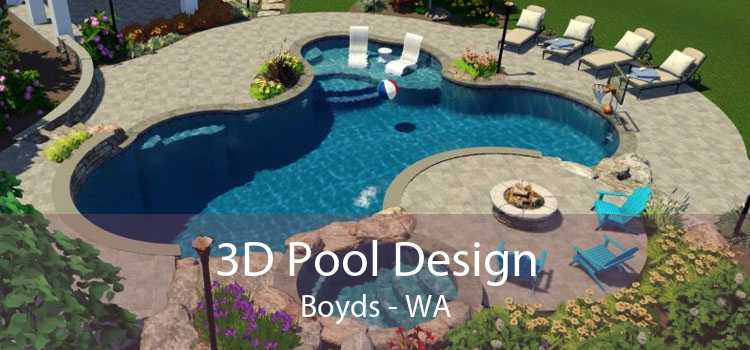 3D Pool Design Boyds - WA